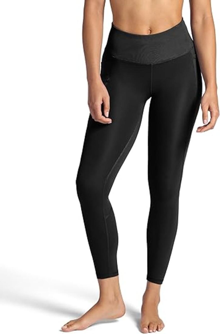 G. by Goop Athletic Workout Yoga Leggings Women's Size XS Dark Gray High-Waisted